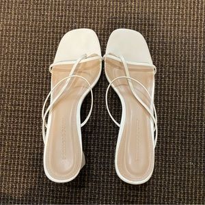 Princess Polly The Becka Heels White